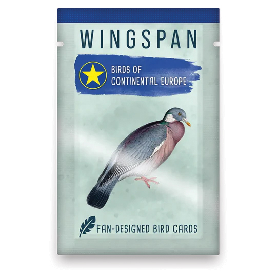 Wingspan Fan-Designed Bird Promo Pack: Birds of Continental Europe (Stonemaier Games) - 25 New Bird Cards!