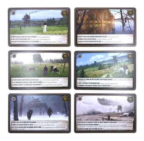  | Scythe Bonus Promo Pack - 6 Promo Encounter Cards #37-42  (Stonemaier Games)