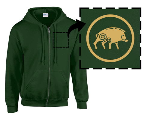 Scythe Factions (Zippered Hoodie) - Choose Your Favorite Combination!