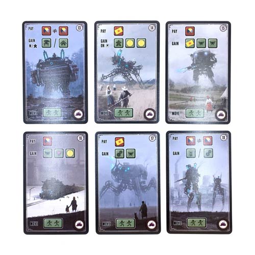 Scythe Kickstarter Promo Pack #4 Factory Cards - 6 Promo Cards (Stonemaier Games)