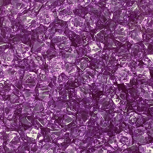 Purple (Translucent) Acrylic Gems (Small)