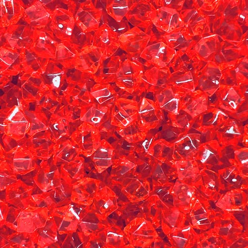Red (Translucent) Acrylic Gems (Small)