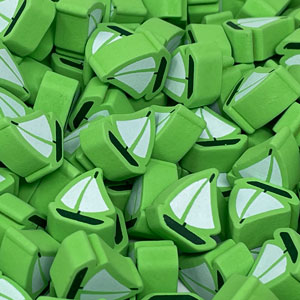 Small Green Boat Bits