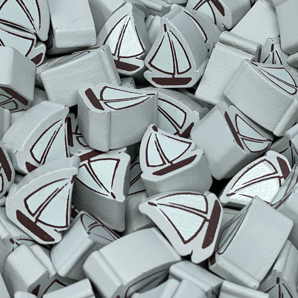 Small White Boat Bits