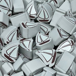 Small White Boat Bits