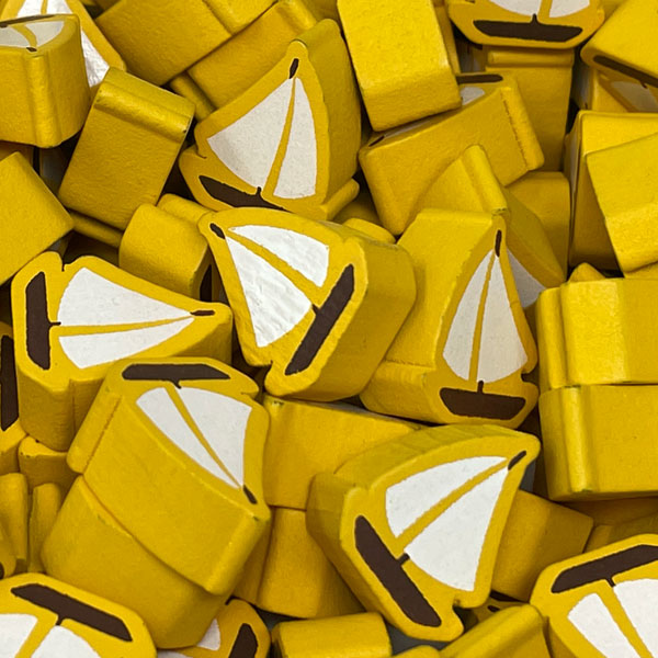 Small Yellow Boat Bits
