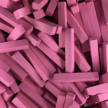 Pink Wooden Sticks (25mm long)