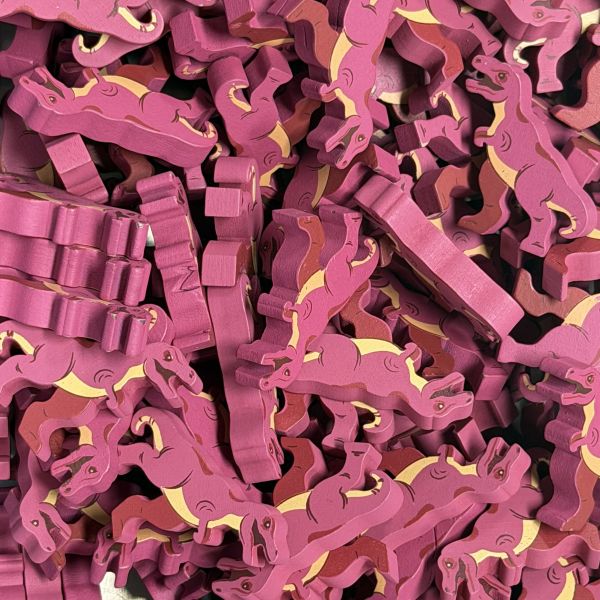 T-Rex - Individual Dinosaur Meeple (FACTORY IMPERFECT)