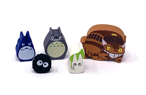 Totoro Meeple Collection (5-piece set)