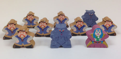 Ultimate Werewolf "On-the-Go" Character Meeple Set (10 pcs)