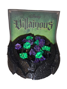 3D Printed Cauldron for Villainous with 80 gems (81 piece set)