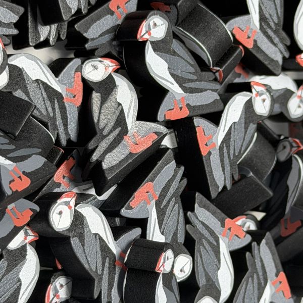 Single Bird Meeple - Atlantic Puffin