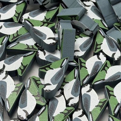 Single Bird Meeple - Carolina Chickadee