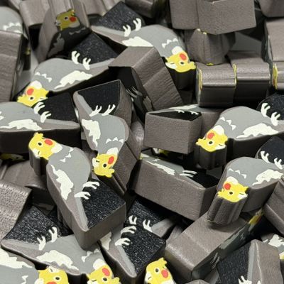 Single Bird Meeple - Cockatiel