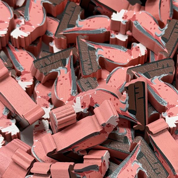 Single Bird Meeple - Galah