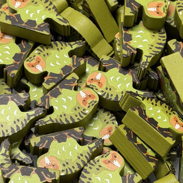Single Bird Meeple - Kakapo