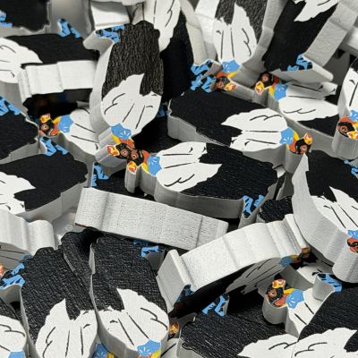 Single Bird Meeple - King Vulture