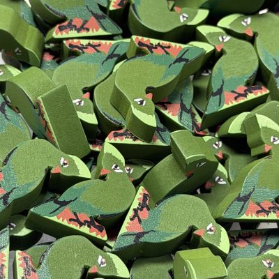 Single Bird Meeple - Knysna Turaco
