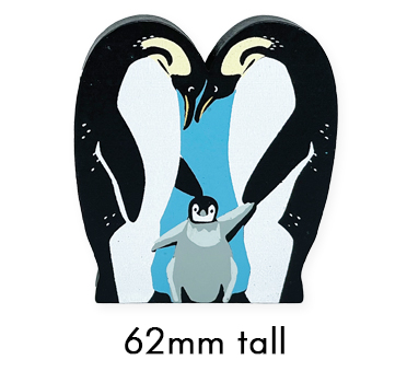 Large Emperor Penguins First Player Token for Wingspan