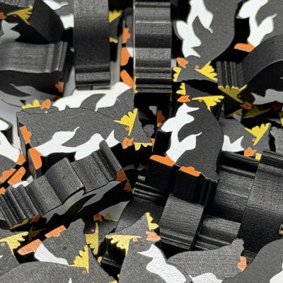 Single Bird Meeple - Rockhopper Penguin