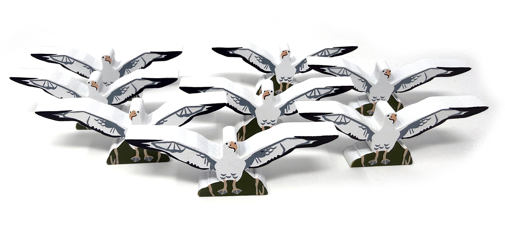 Wandering Albatross Meeples (8-pc set)