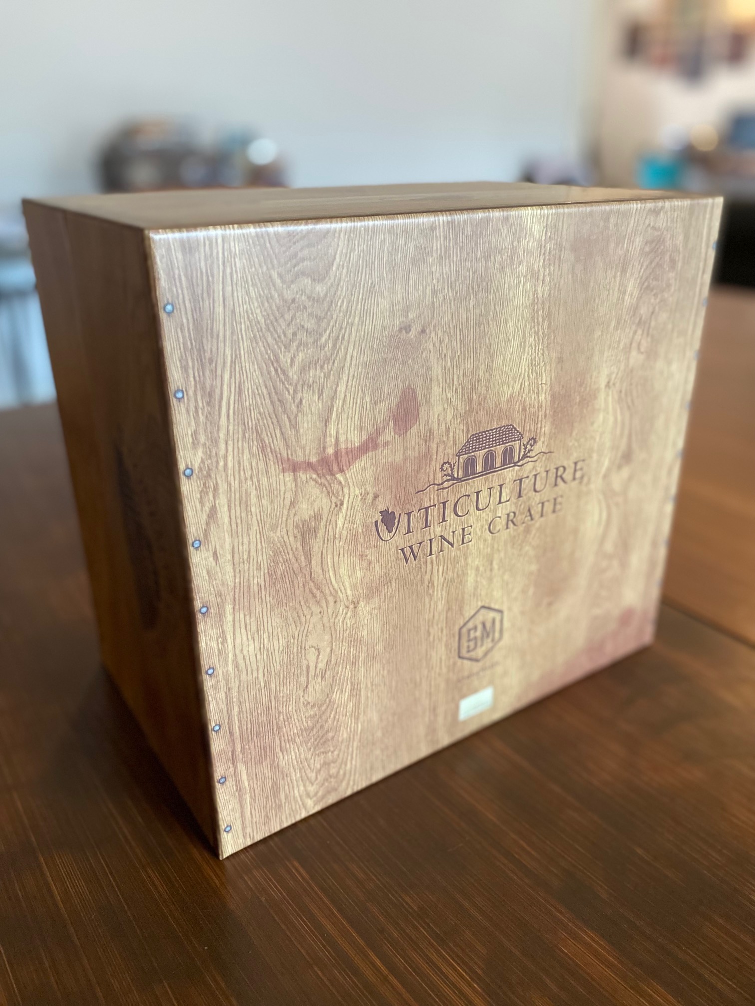Wine Crate with Viticulture World (Cooperative Expansion) Included Inside (Stonemaier Games)