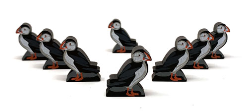 Atlantic Puffin Meeples (8-pc set) - From 2019 Extended Series