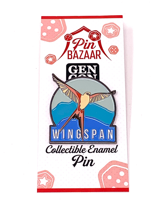 Wingspan Lapel Pin (Gen Con Pin Bazaar 2019 Collectible Pin)