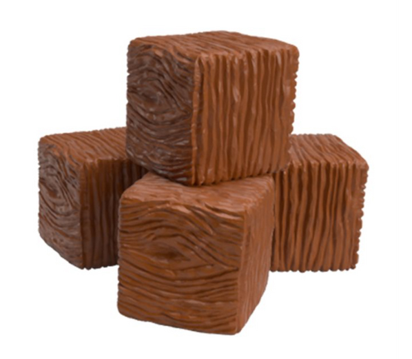 Upgraded Textured Cube - Wood (8mm)