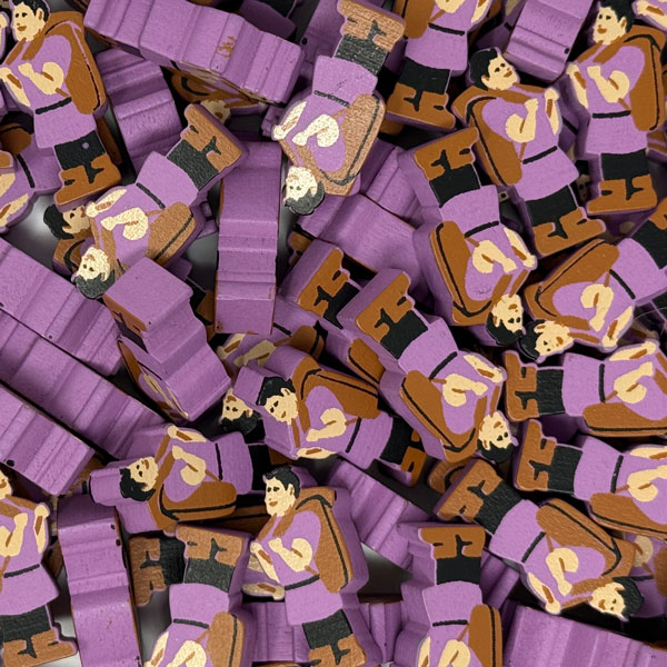 Wyrmspan Pink Explorer - Individual Meeple (FACTORY IMPERFECT)