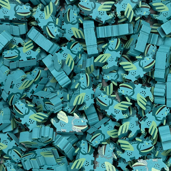 Wyrmspan Teal Dragon - Individual Meeple