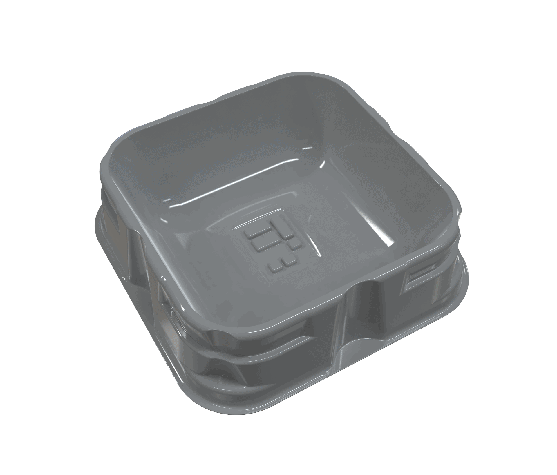 Grey Single-Style X-Trayz (includes the lid)